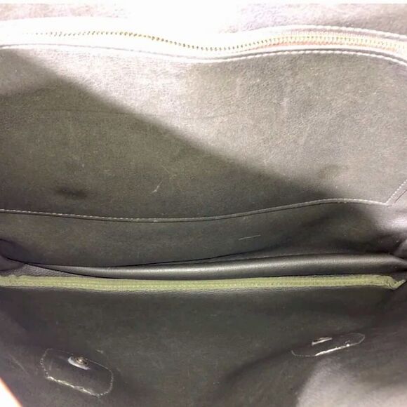 W BURBERRY Vintage Messenger Laptop Bag With Adjustable Crossbody Shoulder Strap - Picture 11 of 11